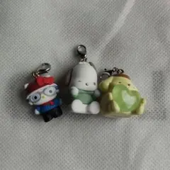 サンリオ キャラクター マスコット キーホルダー 3点セット