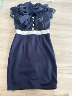 DAZZY ネイビーキャバクラドレス