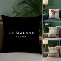 Jo M-Malone 両面プリント ソファクッションカバー スローピロー 果物