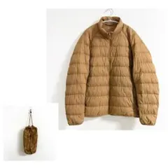 UNIQLO ウルトラライトダウンジャケット(3Dカット)　イエロー　メンズL