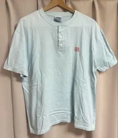 ハワイ　Tシャツ90s USA製 アメリカ古着 半袖　ブルー　メンズのサムネイル