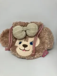 クマデザイン ポシェット ベージュ