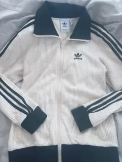 adidas ワッフルトラックジャケット　ホワイト