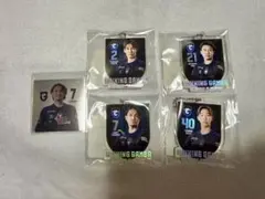 ガンバ大阪 ポテチキーホルダー8個セット5.8.14.20.41好きなののみOK