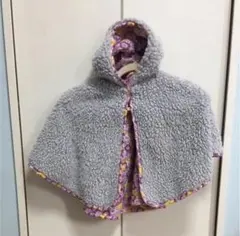 美品 フェフェ ポンチョ　冬アウター