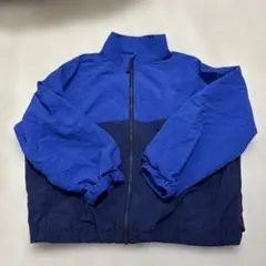 130 ウィンドブレーカー　ジャンパー　ユニクロ　青　ネイビー