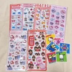 シール おまとめ サンリオ キティー モンチッチ