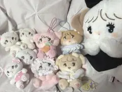 mikko characters ムース、ラテ、チャミー、スフレ、ナッツ 9点