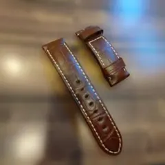 OFFICINE PANERAI レザーベルト ブラウン 24/22ミリのサムネイル