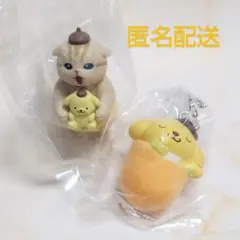 モフサンド　サンリオ　なりきり フィギュア　おくるみベイビー　ポムポムプリン