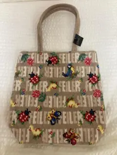 【新品】フェイラー トートバッグ☆フェイラーアンドハイジ ベージュ 完売