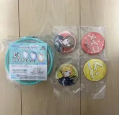 プロセカ　セガラッキーくじ　鏡音レン　MEIKO F賞 缶バッジC賞マルチポーチ