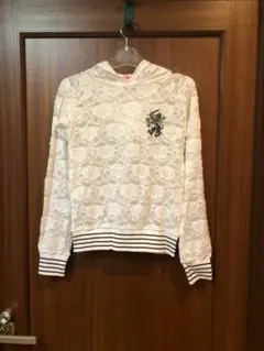 お値下げ！新品  LDSの白いレースのシースルートップス ＊＊
