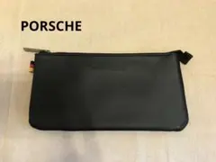 本日限定　PORSCHE ポルシェ　ポーチ　ノベルティ　黒