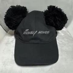 ミッキー ポンポン キャップ