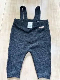 petit main サロペット ニットパンツ 80cm