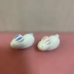 うさぎの箸置き2個セット　有田焼