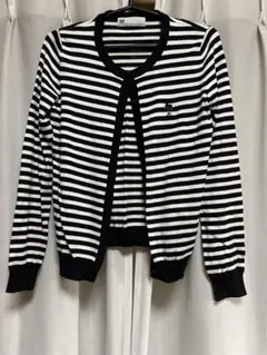 ストライプ カーディガン 長袖