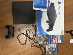 SONY PS4 本体 コントローラー ゲーム3本付き