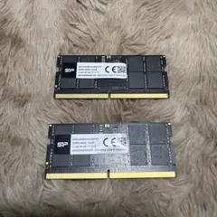 シリコンパワー メモリ DDR5 32GB 5600Mhz PC5-44800 - メルカリ