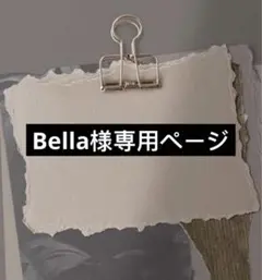 Bella様専用ページ