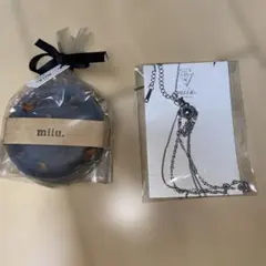 【セット】miiu. チェーンネックレス ・キャンドル