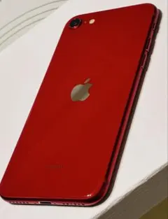 【希少】Apple版 iPhone SE 第3世代 128GB レッド 付属品付