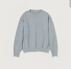 A17674 美品 オーラリー 22SS スムースソフトスウェットPO LP 4 Auralee SMOOTH SOFT SWEAT P/O サイズ4