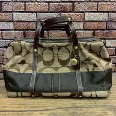 ■COACH　コーチ　シグネチャー　ミニボストン　11102のサムネイル