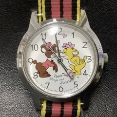 ビンテージ SEIKO ディズニータイム ボンゴ&ルルベル 腕時計