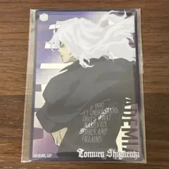 【ヒロアカ】死柄木弔　ベースヤードトーキョー　トレーディングクリアメタルカード