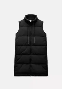 ZARA ZW COLLECTION キルティングロングベスト