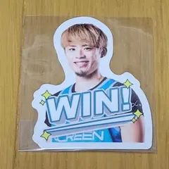 京都ハンナリーズ 25-26 勝利時限定ステッカー 渋田選手