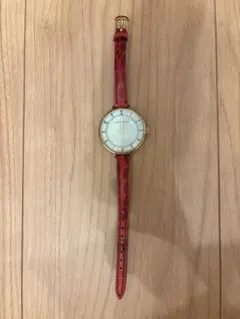 ANNE KLEIN レディース 腕時計 レッド