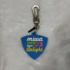 miwa concert tour 2013"Delight"ラバーキーホルダー