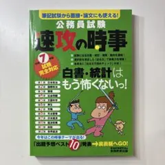 公務員試験 速攻の時事