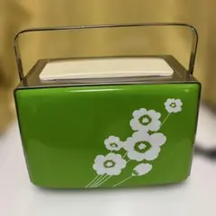 SANYO SK-119 昭和レトロ　　　　　　花柄トースター 620Wのサムネイル