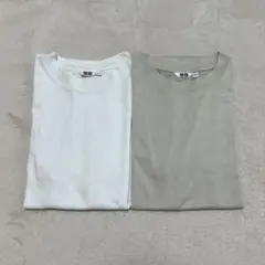 UNIQLO U メンズ Tシャツ AIRism クルーネックT