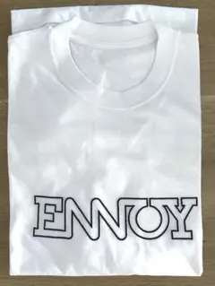 ENNOY ELECTRIC LOGO EMB SS TEE XL