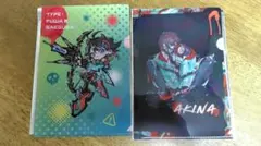 【匿名配送】Stun Mode 三枝明那 特典ミニクリアファイル 2種セット