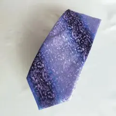 紫系 ネクタイ シルク100% 新品タグ付き