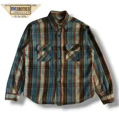 Fivebrother 70s flannel shirts ネルシャツのサムネイル