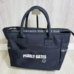 PEARY GATES】美品パーリーゲイツ カートバッグ スマイル ニコちゃん