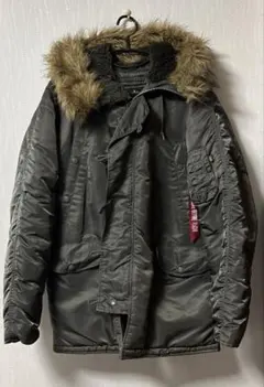 【ALPHA INDUSTRIES】【S】N-3B フライトジャケット カーキ