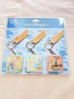 東京ディズニーシー☆ファンタジースプリングス☆キーチェーン3個セット