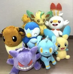 未使用 タグ付き ポケモン もふぐっと ぬいぐるみ 8匹 まとめ - メルカリ