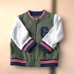 Baby Gap ジャケット 80 オリーブグリーン　ブルゾン