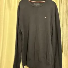 TOMMY HILFIGER クルーネックセーター M ダークネイビー