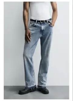 ZARA フレアフィットジーンズ EUR40(JP31) io KEIJU