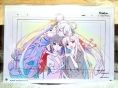 超かぐや姫！　ラフ原画　アクリルパネル 劇場グッズ